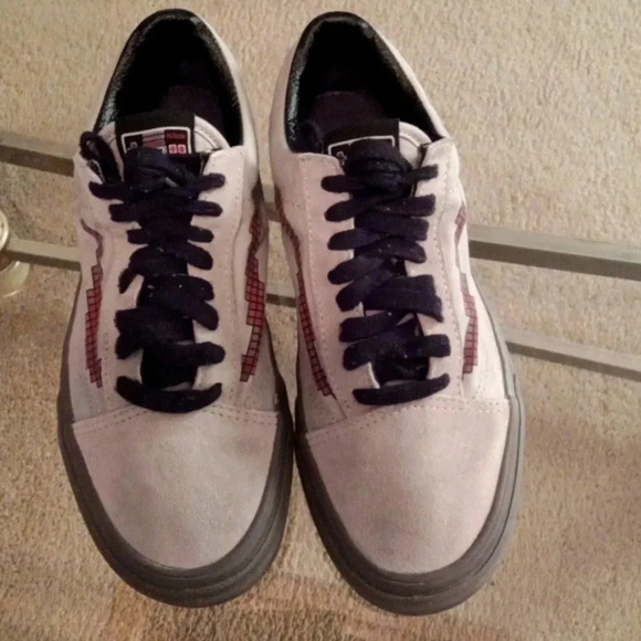 Vans Nintendo old skool console dove Game Over unisex Men 6.5 or women 8 - Picture 2 of 6
